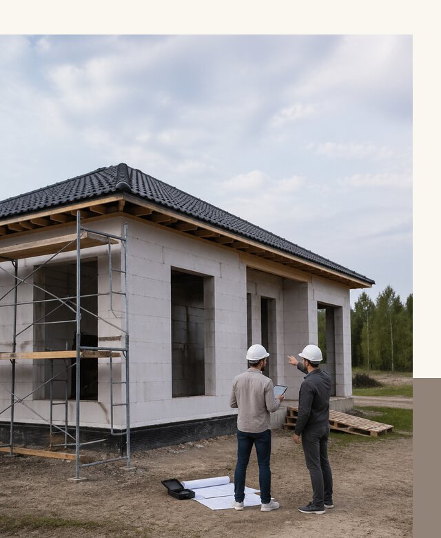 Проектирование одноэтажных домов из газобетона в Чусовой